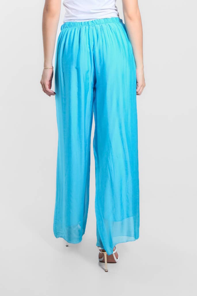 TINA Stephens Italy/Tees By Tina - Wholesale Pants - Women's - Roxy Silk Straight Leg Pant (PL212)32