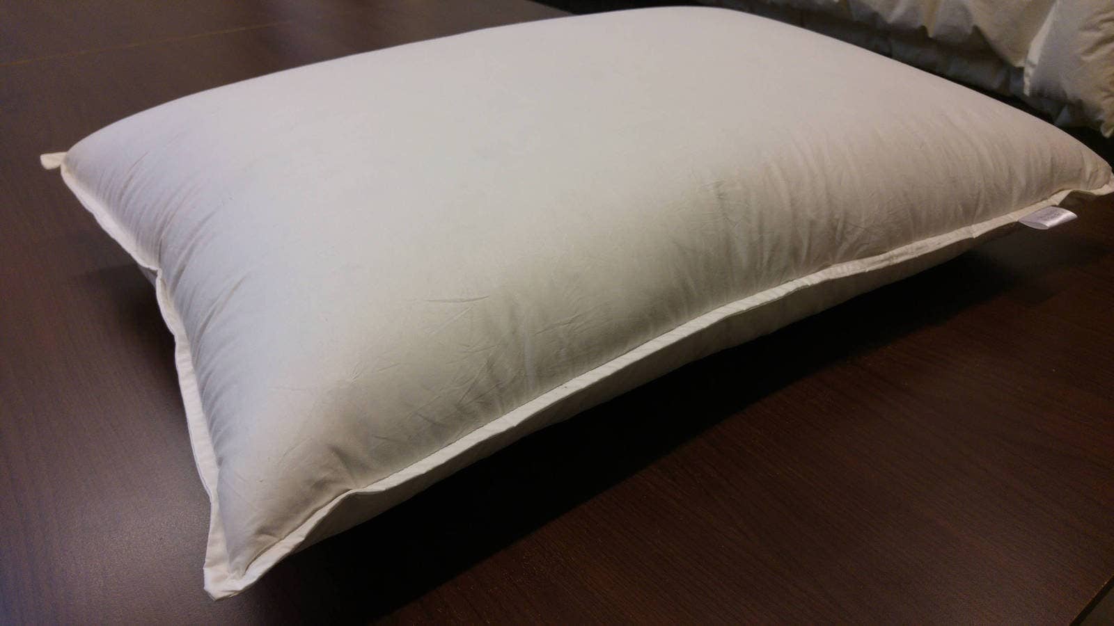 Elfenbein - Vendita all'ingrosso Cuscini per letto - Cuscino sandwich in piuma d'oca ungherese 450 Fill Power 80%2