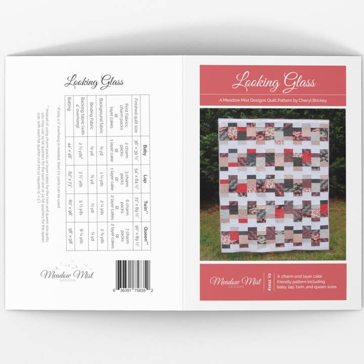 Looking Glass - Printed Pattern for wholesale by Meadow Mist Designs