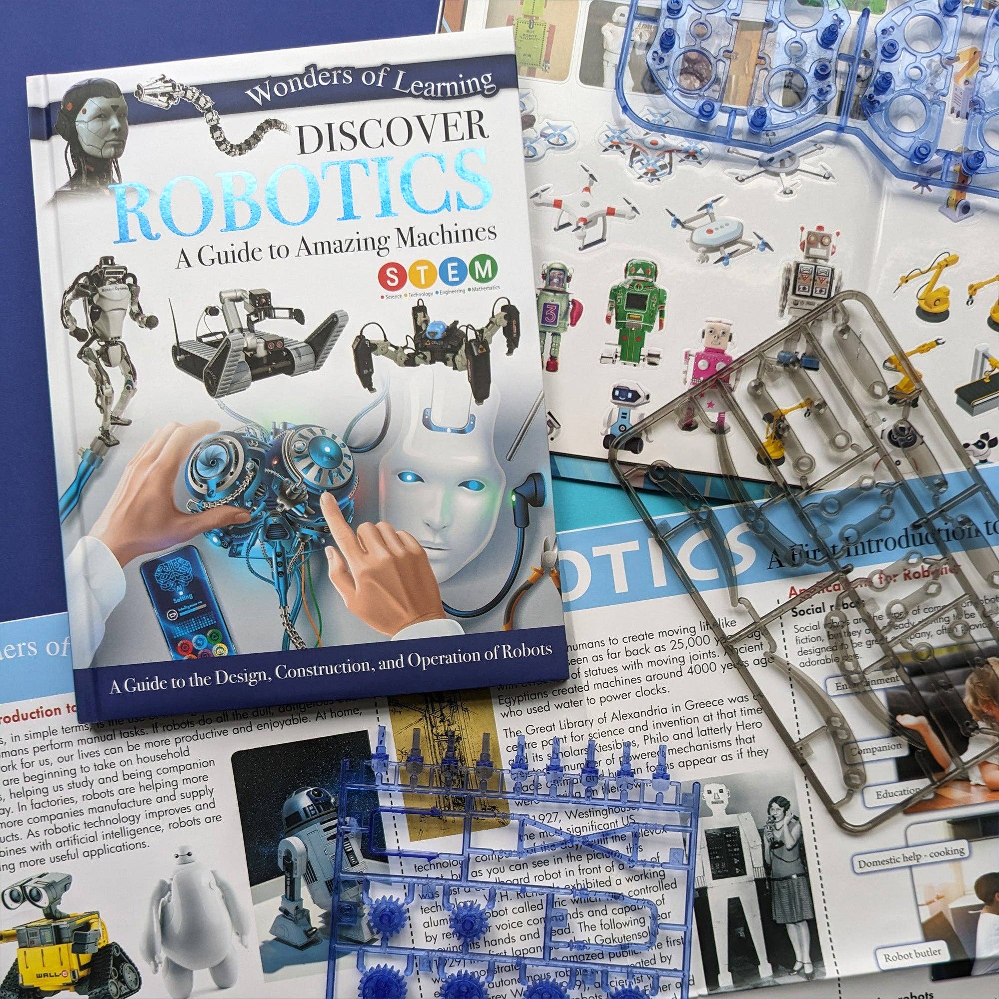 Robert Frederick Ltd - Venta al por mayor Conjunto de juguetes - Niños - Caja educativa Discover Robotics: aprendizaje STEM para niños4