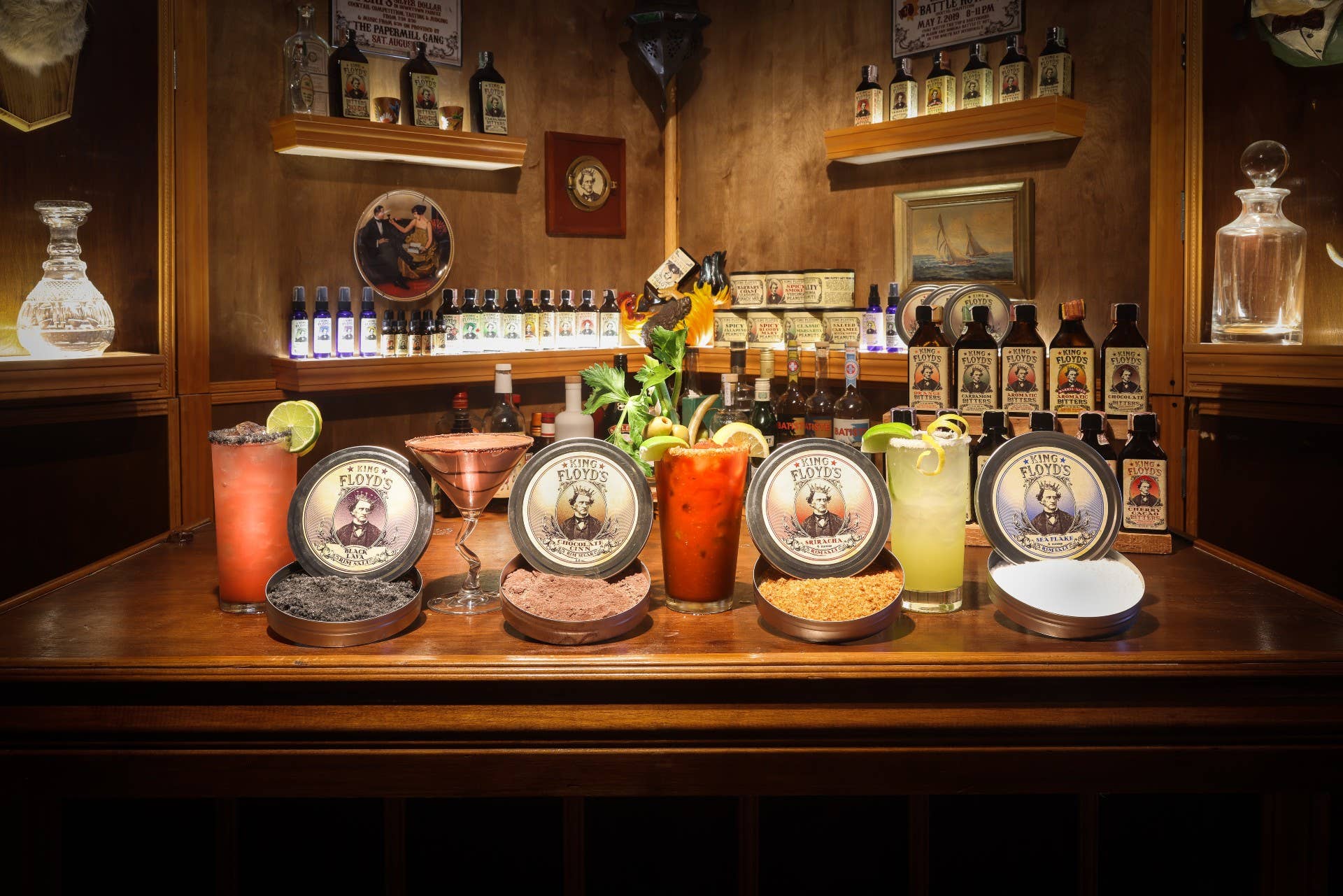 King Floyd’s - Wholesale Salt - KING FLOYD'S Black Lava Rim Salt2