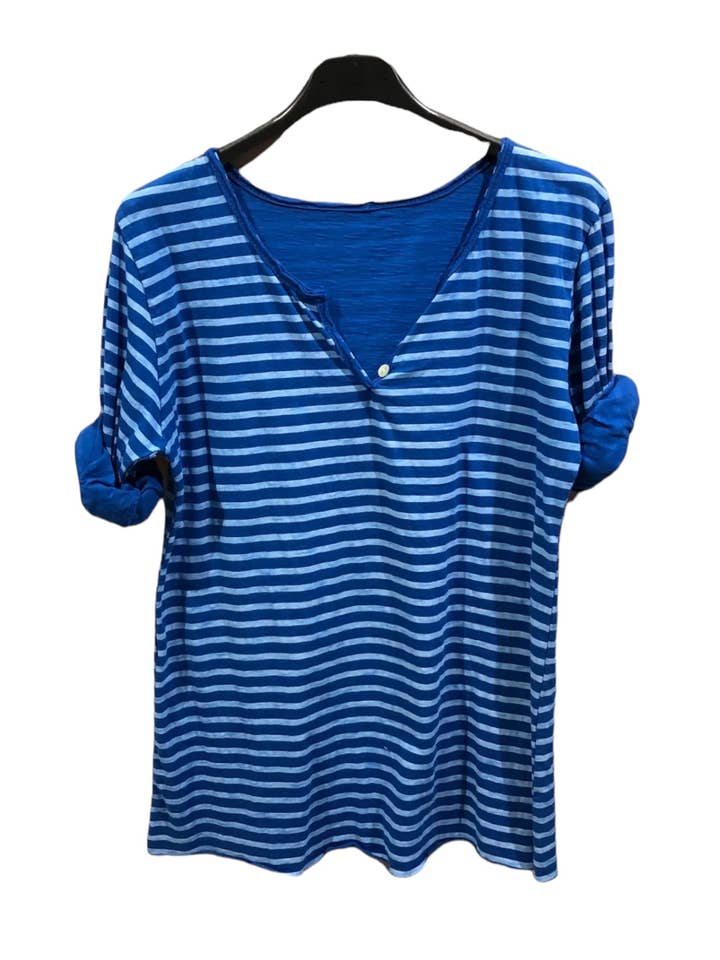 Moonsun - Wholesale T-Shirt - Women's - Marine striped cotton top2