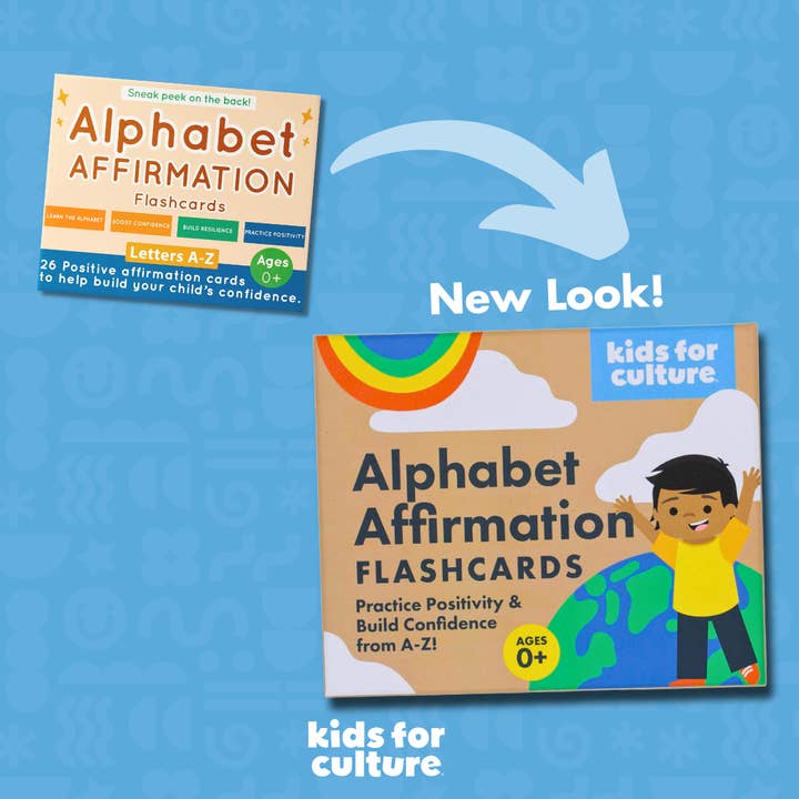 Kids For Culture - Wholesale Learning Cards - Kids & Baby - Alphabet Affirmation Flashcards1