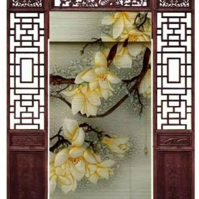 everythingbamboo - Wholesale Curtain - Bamboo Curtain & Screen Blind Rolling Curtain Panel Privacy Custom Size Picture Made to Order1