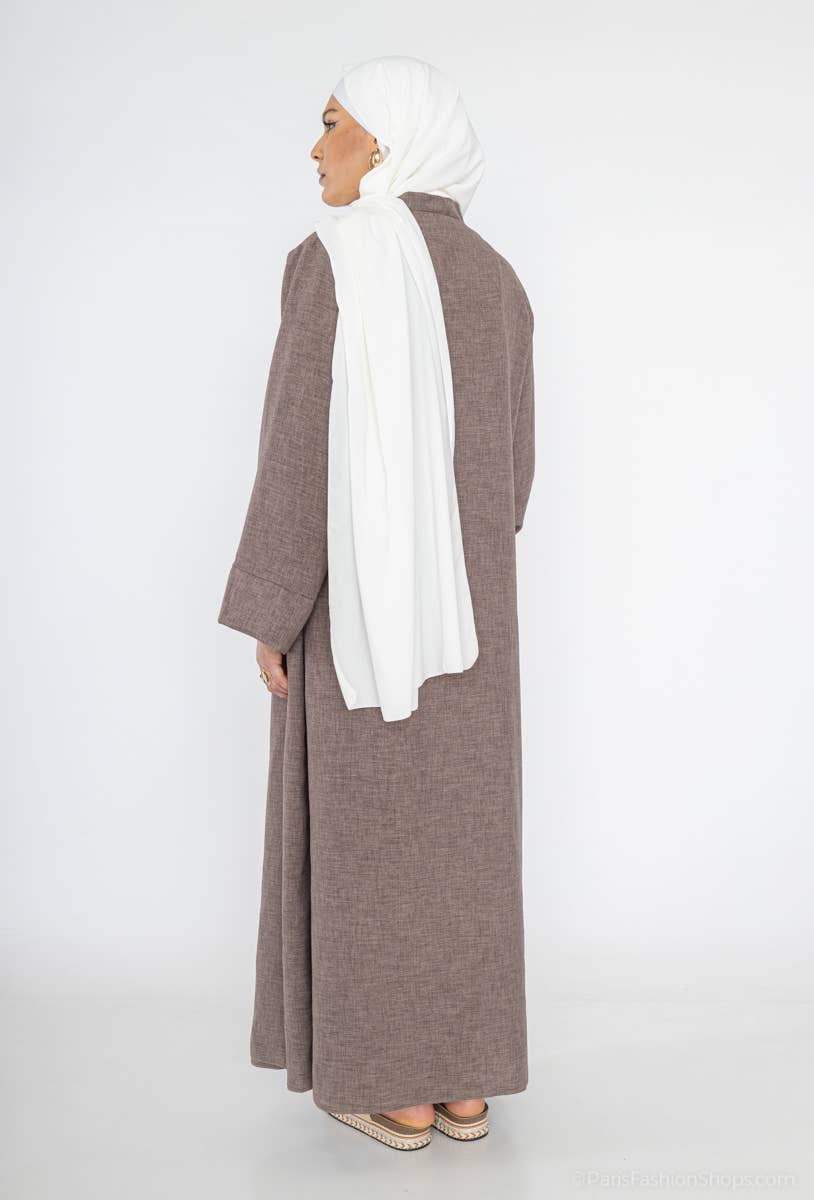 IDEAL OUTFIT – Engroshandel Kaftan - Dame – Lang stor abaya Ref: 2383LIN15