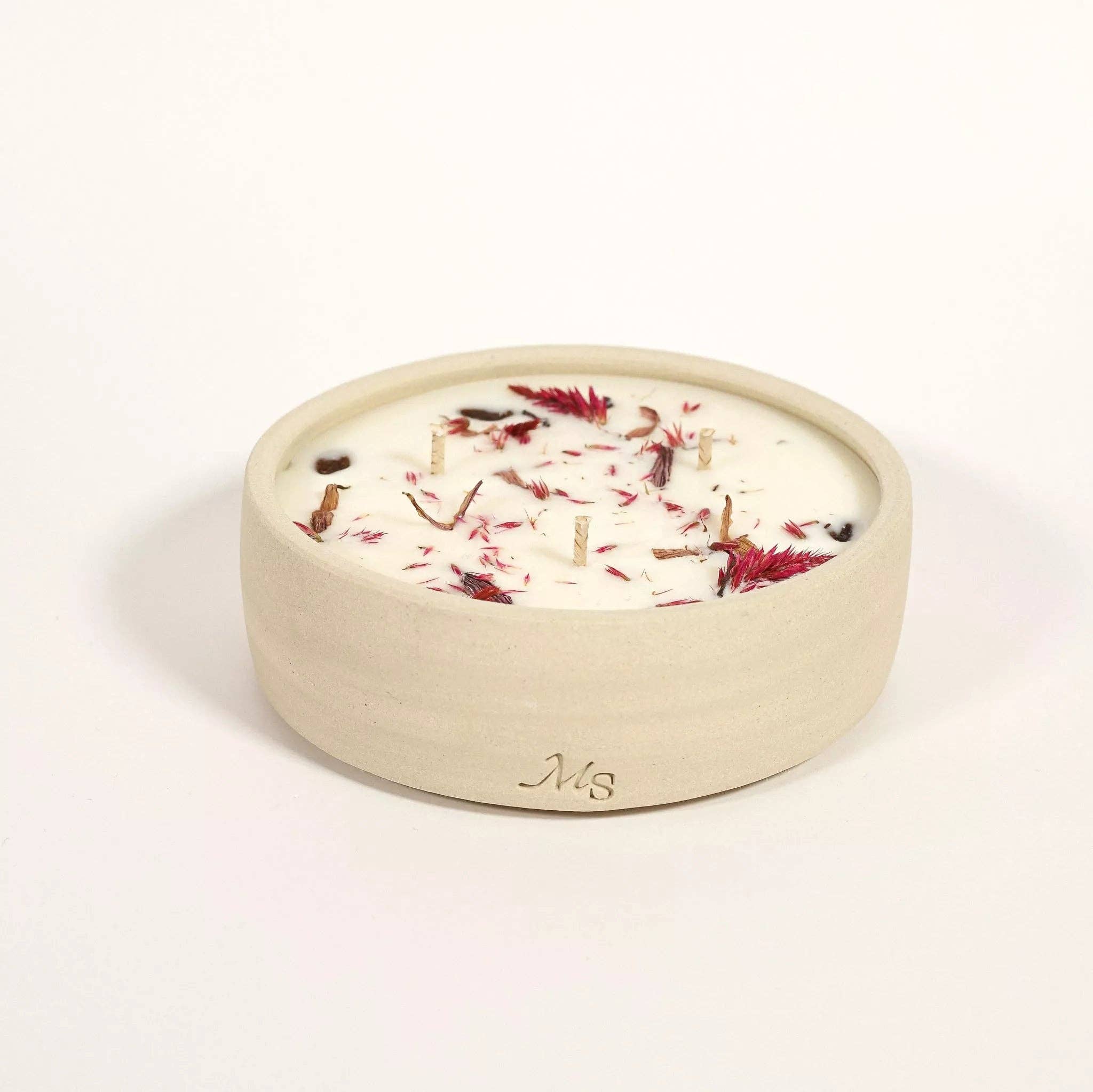 Maison Séjour - Vendita all'ingrosso Candela in vasetto - Candela in pietra arenaria - Dimanche Gourmand1