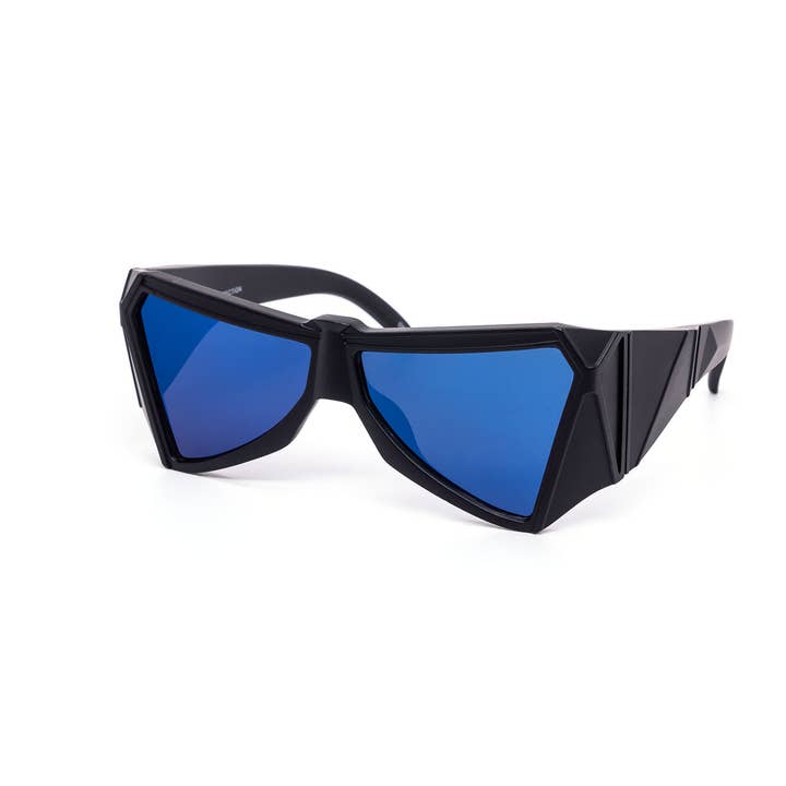 Still Friday - Wholesale Sunglasses - Unisex - Oversized Cyberpunk Super Triangle Sunglasses6