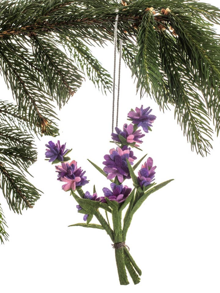 Lavendel Ornament for engroshandel hos Silk Road Bazaar