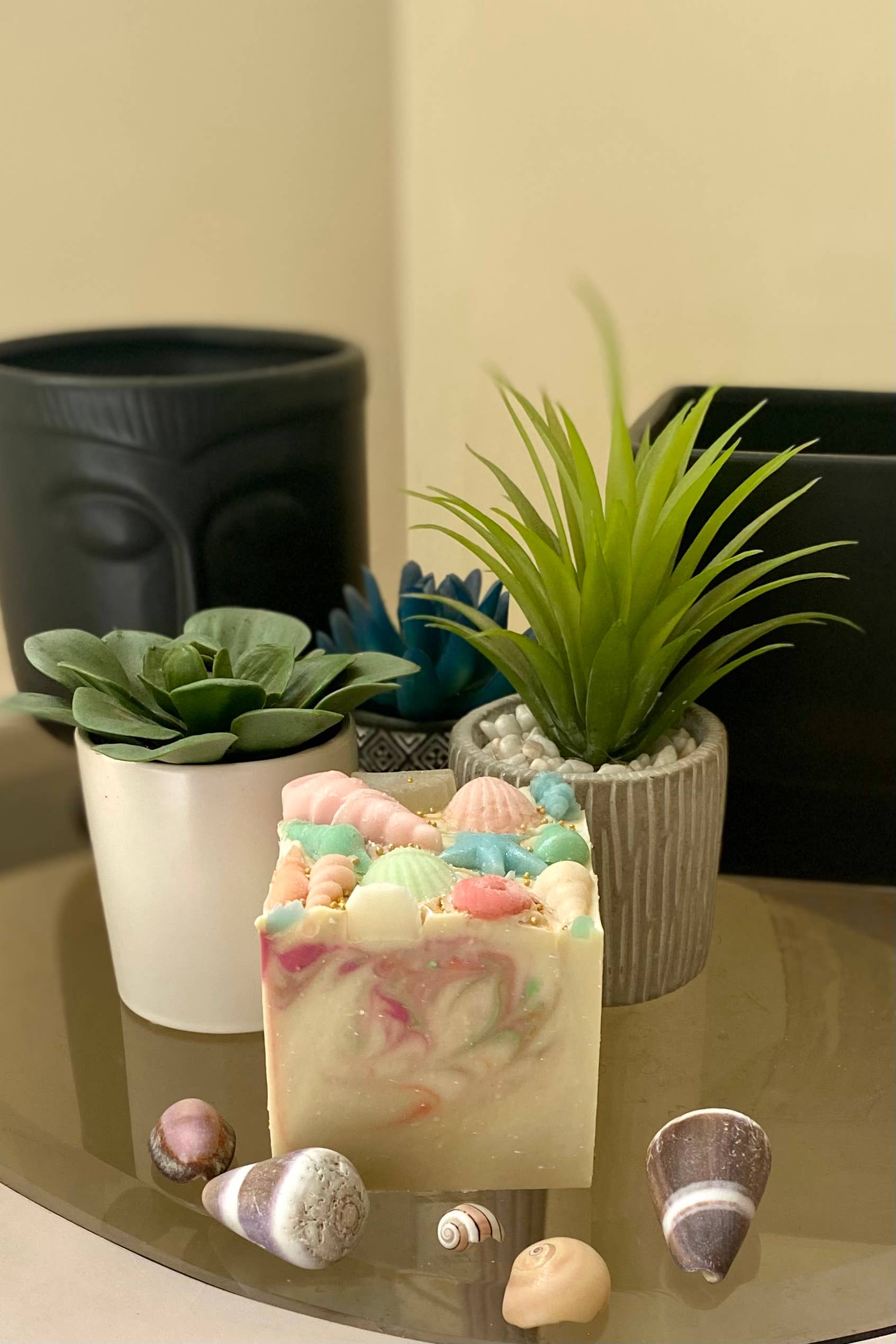 Saltwater Artisan Soaps - Wholesale Bar Soap - Seashell 1