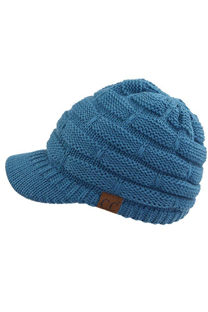 Hana - Wholesale Beanie - Women's - C.C Ribbed Knit Brim Beanie4