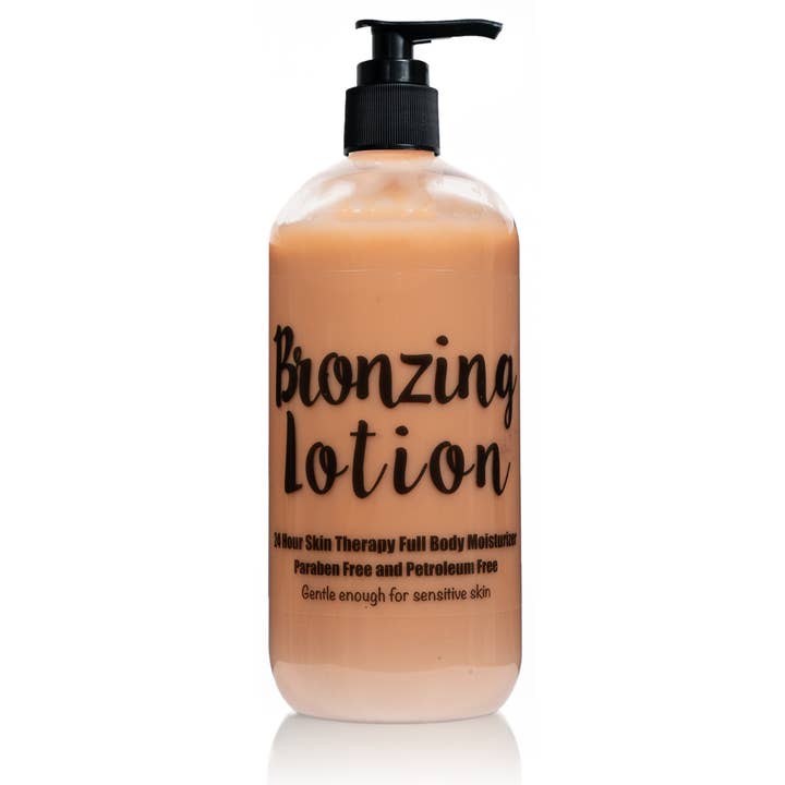 Bronzing Tanning Lotion Full Body Lotion 2oz/16 oz for wholesale by The Lotion Company