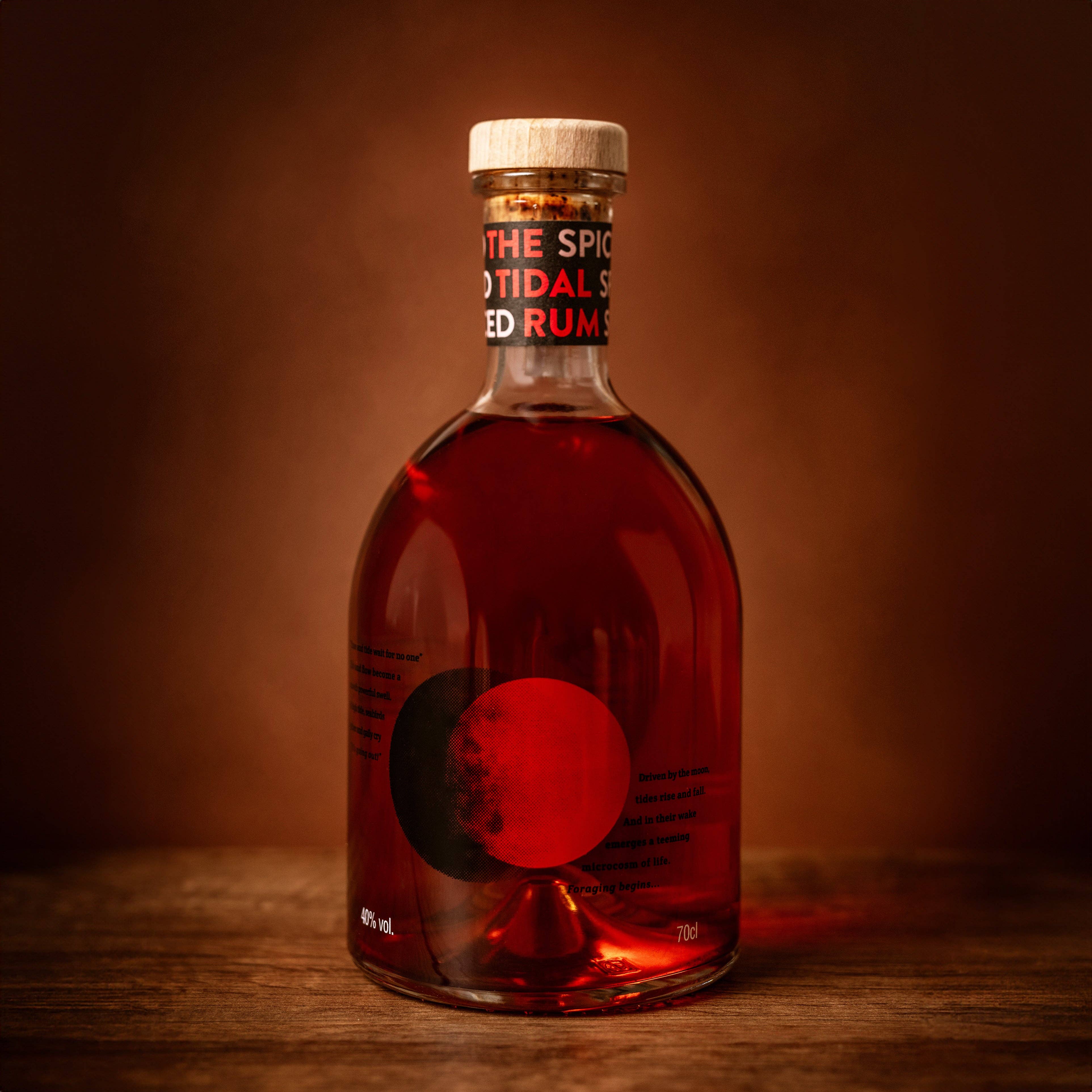 The Tidal Rum - Venta al por mayor Ron - The Tidal Spiced Rum infusion con Alga Roja Dulse de Jersey0
