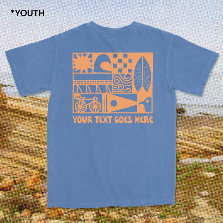 *T-SHIRT* Jeunesse Voyage Côtier pour la vente par Island View Outfitters