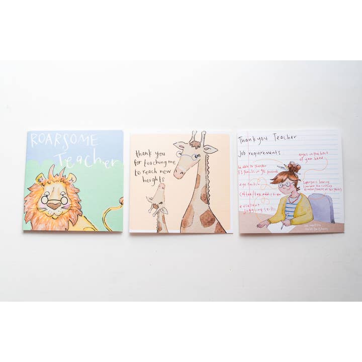 Hanxmade - Venta al por mayor Tarjetas de agradecimiento - Gracias maestro/maestro de guardería/jardín de infantes3