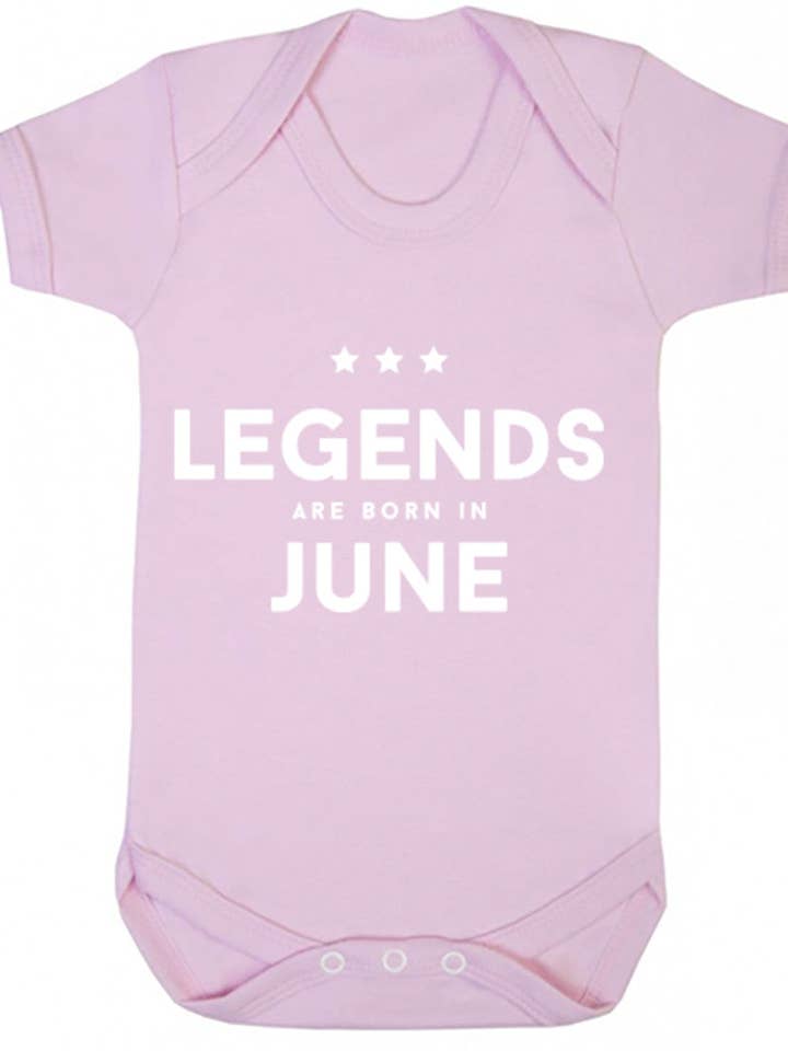 Gilet da bambino Legends Are Born In June K1424 per la vendita all'ingrosso da parte di Illustrated Identity