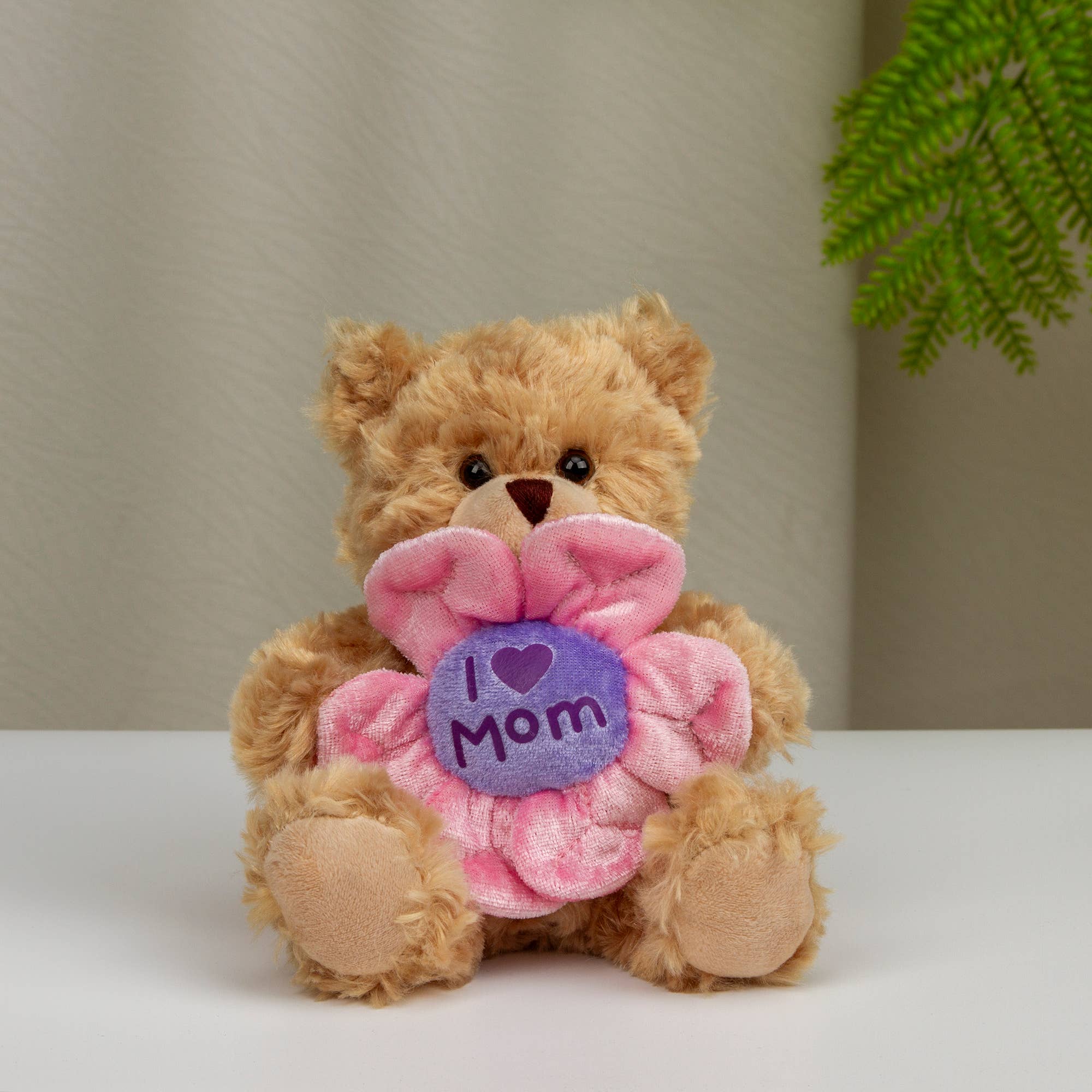 Plushland - Wholesale Stuffed/Plush Toy - Kids & Baby - 6" Bear Holding a Flower | Mother’s Day Bear Gift for Mom3