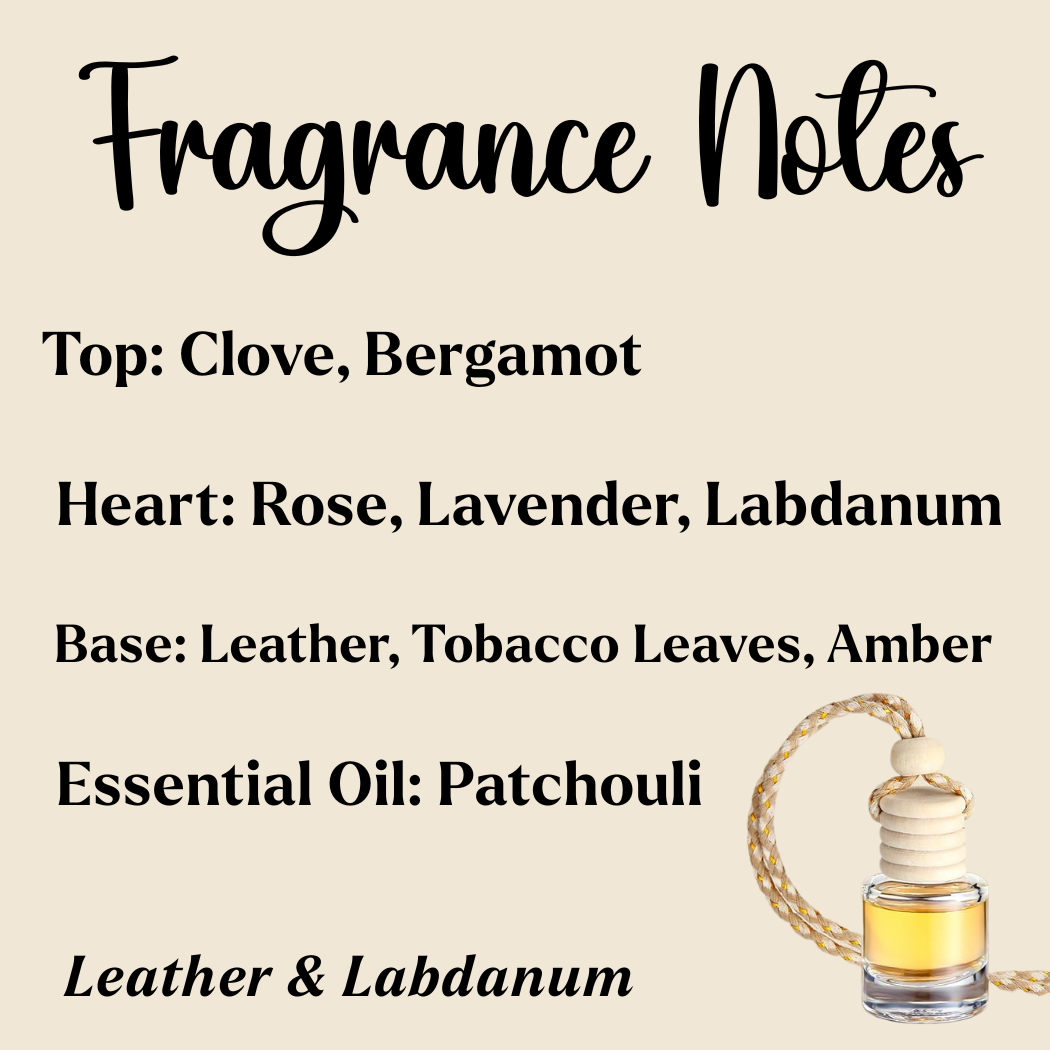 Honey Jar Creations - Wholesale Car Freshener - Unisex - Hanging Car Diffusers | Midnight Leather | Made in USA4