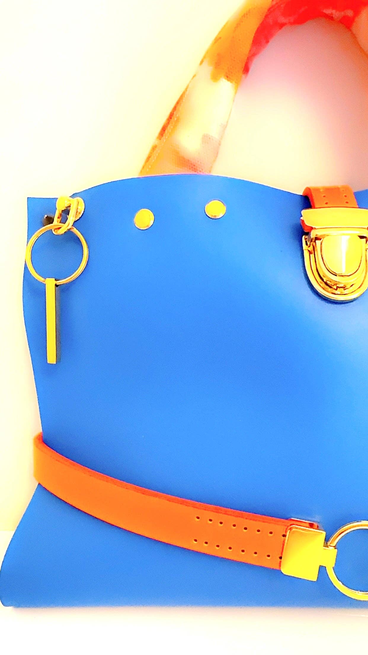 Soderena Designs – wholesale Top handle bag – women's – SOLD OUT AS Cerulean Blue Signature Series Handbag3