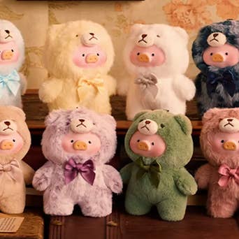 LuLu the Piggy Vinyl Face Plush Pendant Blind Box(6pcs) for wholesale by Shinjidai