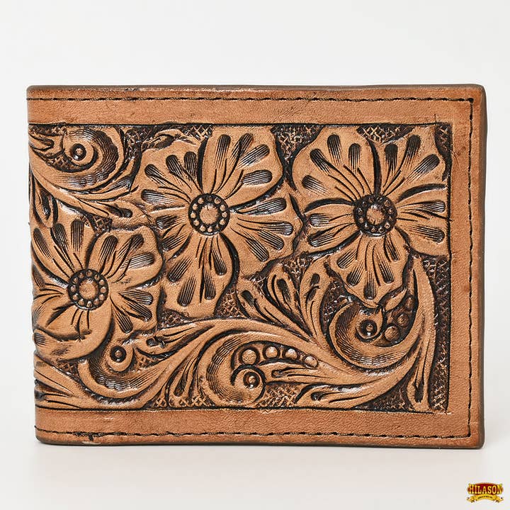 HILASON – wholesale Plånbok - Unisex – Western Rodeo Bifold Herr Dam Amerikansk Läderplånbok
