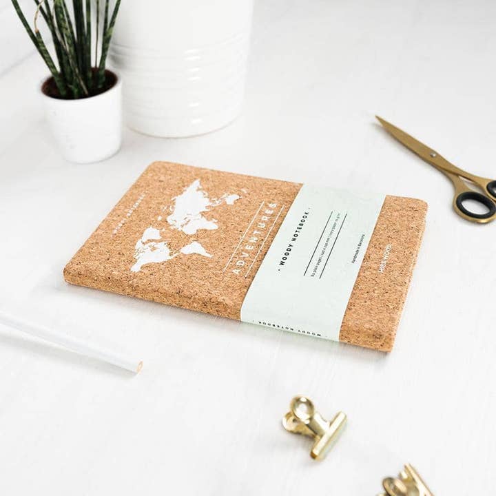 Miss Wood - Wholesale Notebook - Woody Notebook Cork - A5
