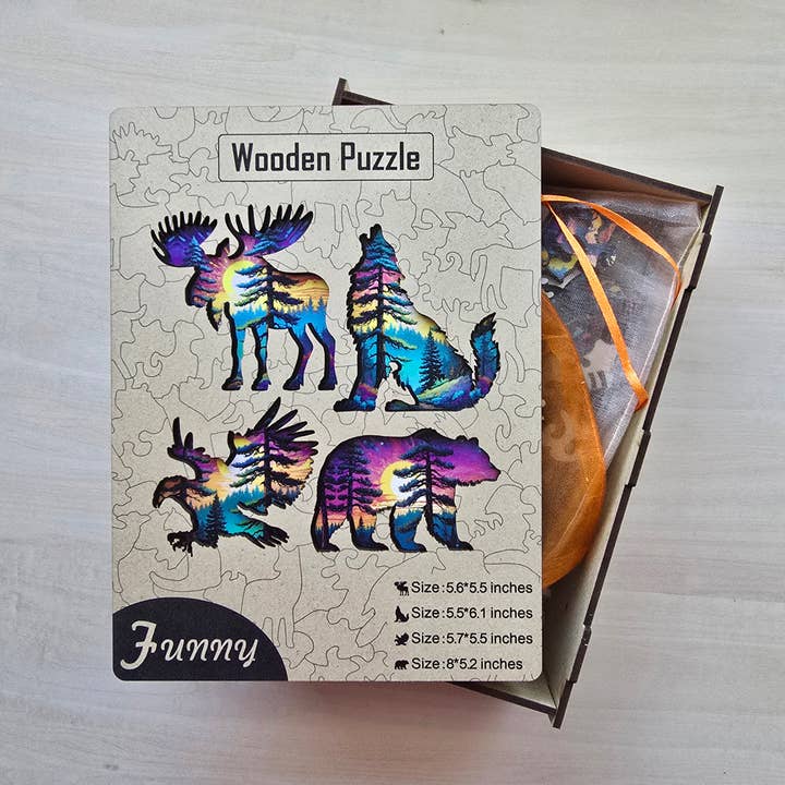 Art Factory LLC - Wholesale Puzzle - Kids - Wild Life wooden puzzle7