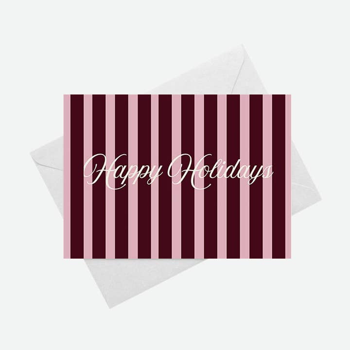 Happy Holidays - Holiday Card for wholesale by in Perennial