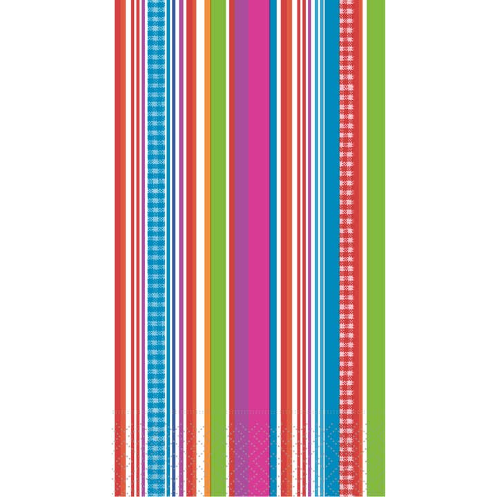 Paper Guest Towels Pack/20 Colourful Stripes for wholesale by Boston International