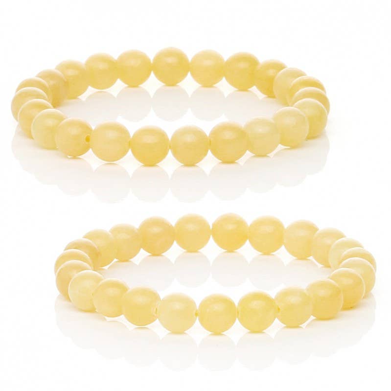 UniArt - Vendita all'ingrosso Bracciale a polsino - Bracciale in calcite gialla naturale3