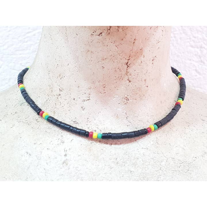 Surfer Holzkette 5mm / 45cm / BG-2200 für den Großhandel von Gloria-Maris