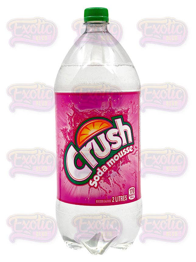 Exotic Blvd - Wholesale Soda/Carbonated Drink - Crush Cream Soda Clear2