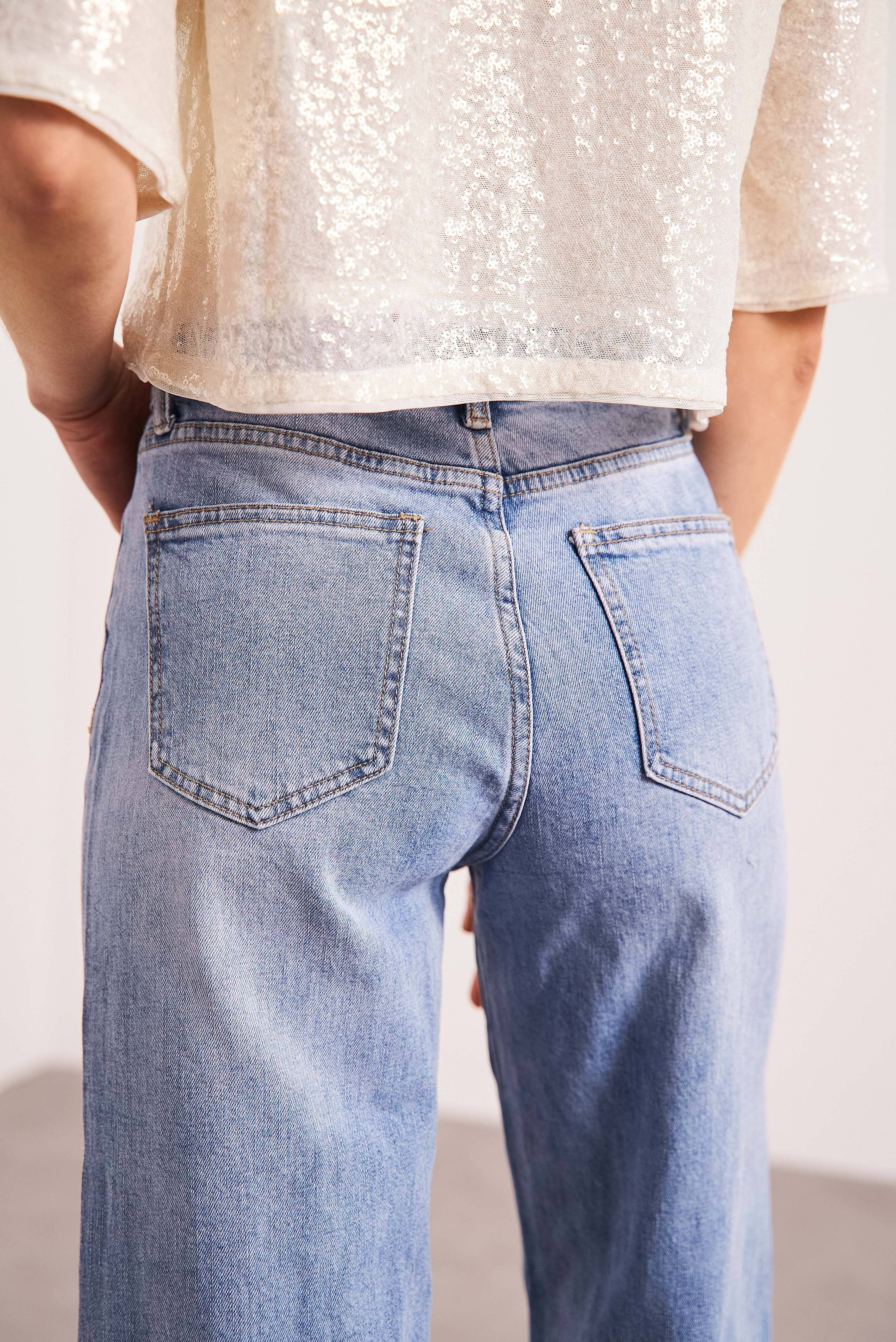 Oraije Paris - Vendita all'ingrosso Jeans - Donna - Jeans Barbara a gamba larga32