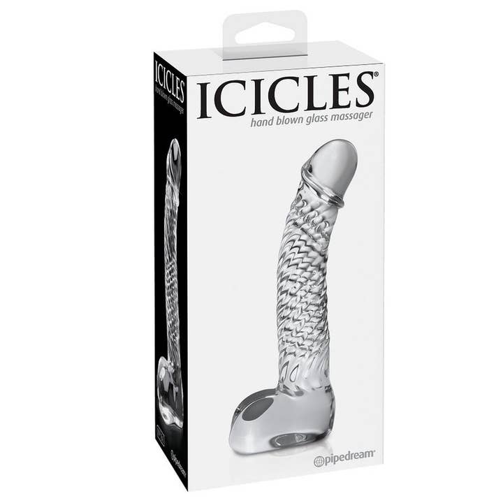 LOVERS - SHOP – wholesale Sex toy – ICICLES NUMBER 61 GLASS MASSAGER1