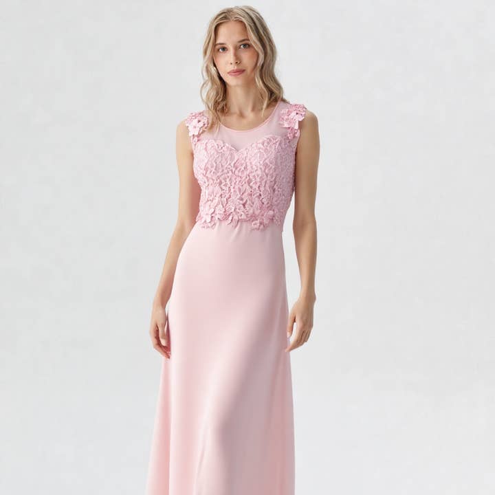 BABY PINK LONG DRESS 0875 and other Purchase Wholesale textile bebe. Free Returns & Net 60 Terms on Faire trending on Faire.