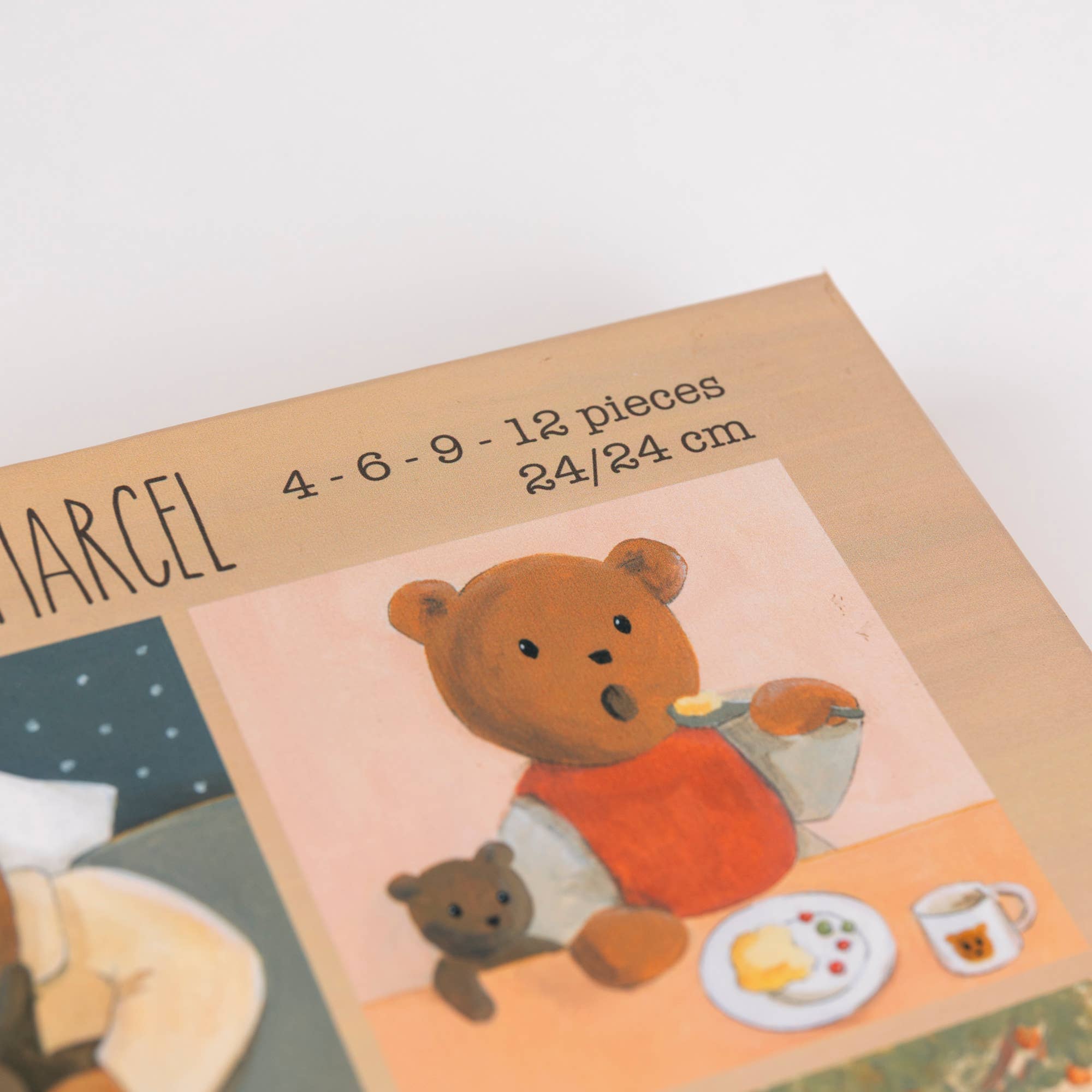 Egmont - Wholesale Puzzle - Kids -  4 Puzzles Marcel12