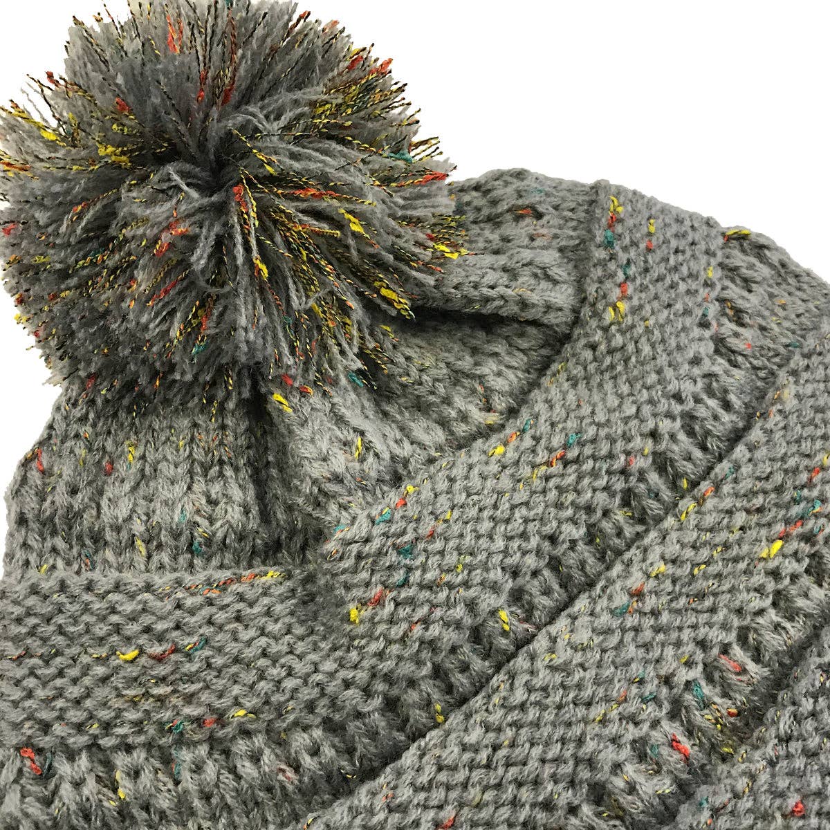 Wrapables.com - Wholesale Beanie - Women's - Wrapables Warm Knit Confetti Beanie with Pom Pom22