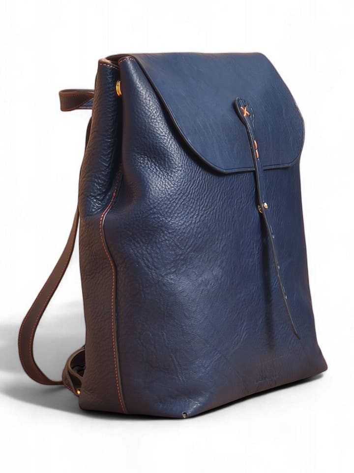 Zaino in Pelle Pieno Fiore for wholesale by Aigin Milano