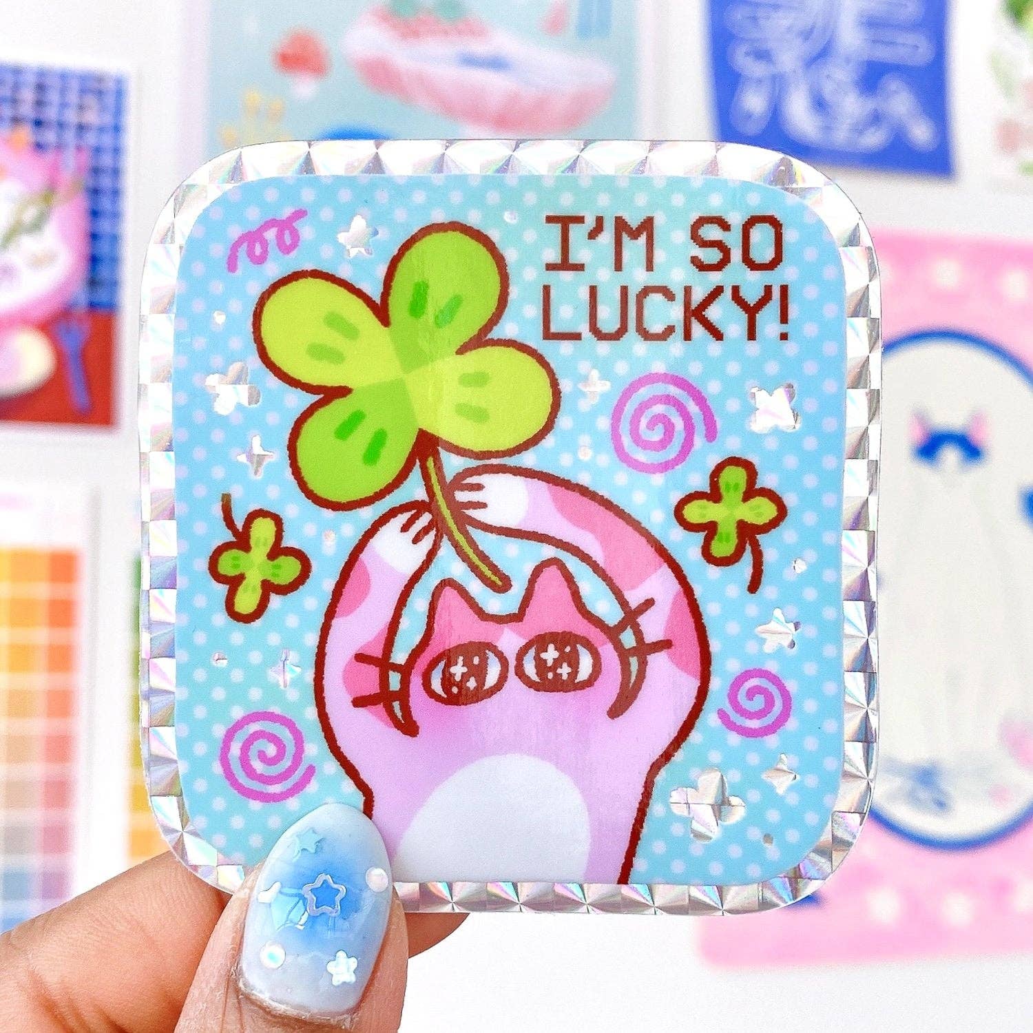 Radhia Rahman - Wholesale Sticker - I'm So Lucky Sticker0