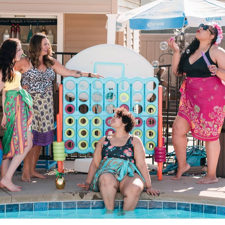 Darn Good Yarn - Wholesale Swim Cover Up - Women's - Sari Beach Sarong6