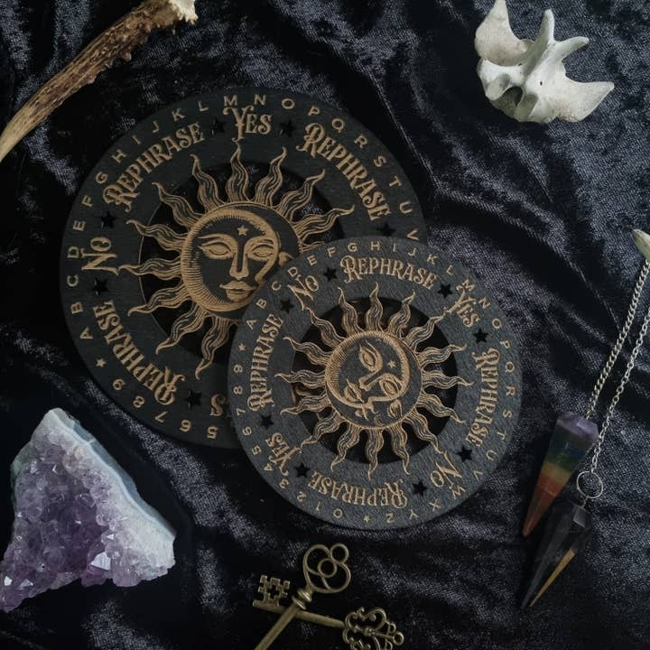 Sun Pendulum Board for wholesale by Mellows Delightful Oddities