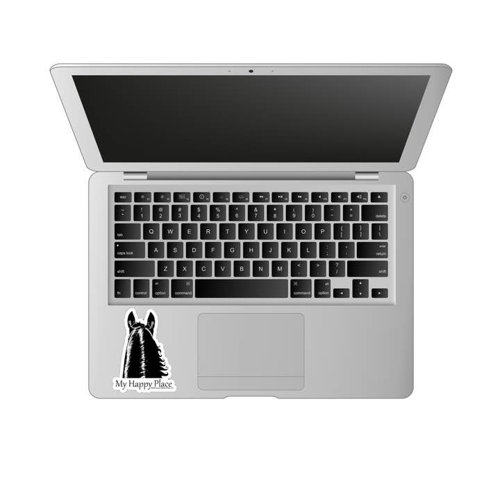 Horse Hollow Press - Wholesale Sticker - 3" Tumbler Horse Sticker / My Happy Place / WATERPROOF11