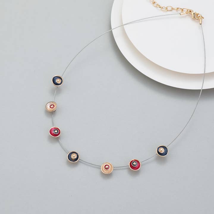 Regard Floating Necklace N602790S/G for wholesale by Gracee Jewellery