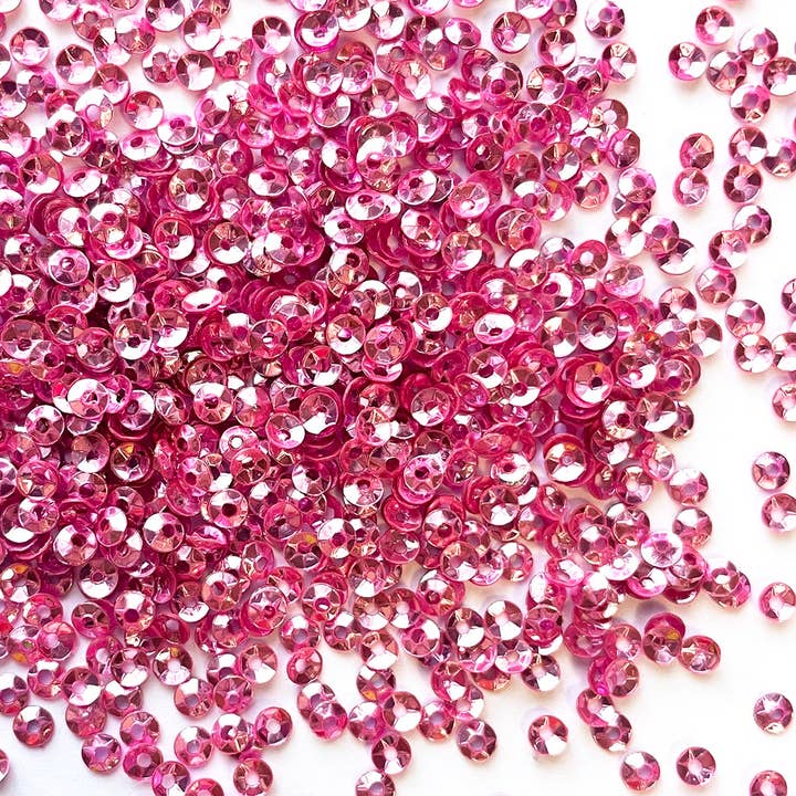 Copo - Círculo - 3mm - Rosa (S277) por atacado de Colour Streams