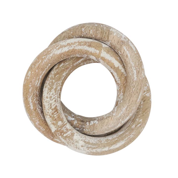Saro Lifestyle - Wholesale Napkin ring - Wooden Interlock Napkin Ring5