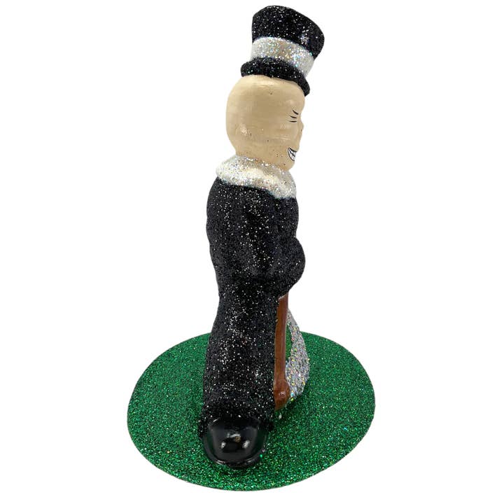Pinnacle Peak Trading - Wholesale Decorative Figurine - Ino Schaller Halloween Dancing Skeleton German Paper Mache