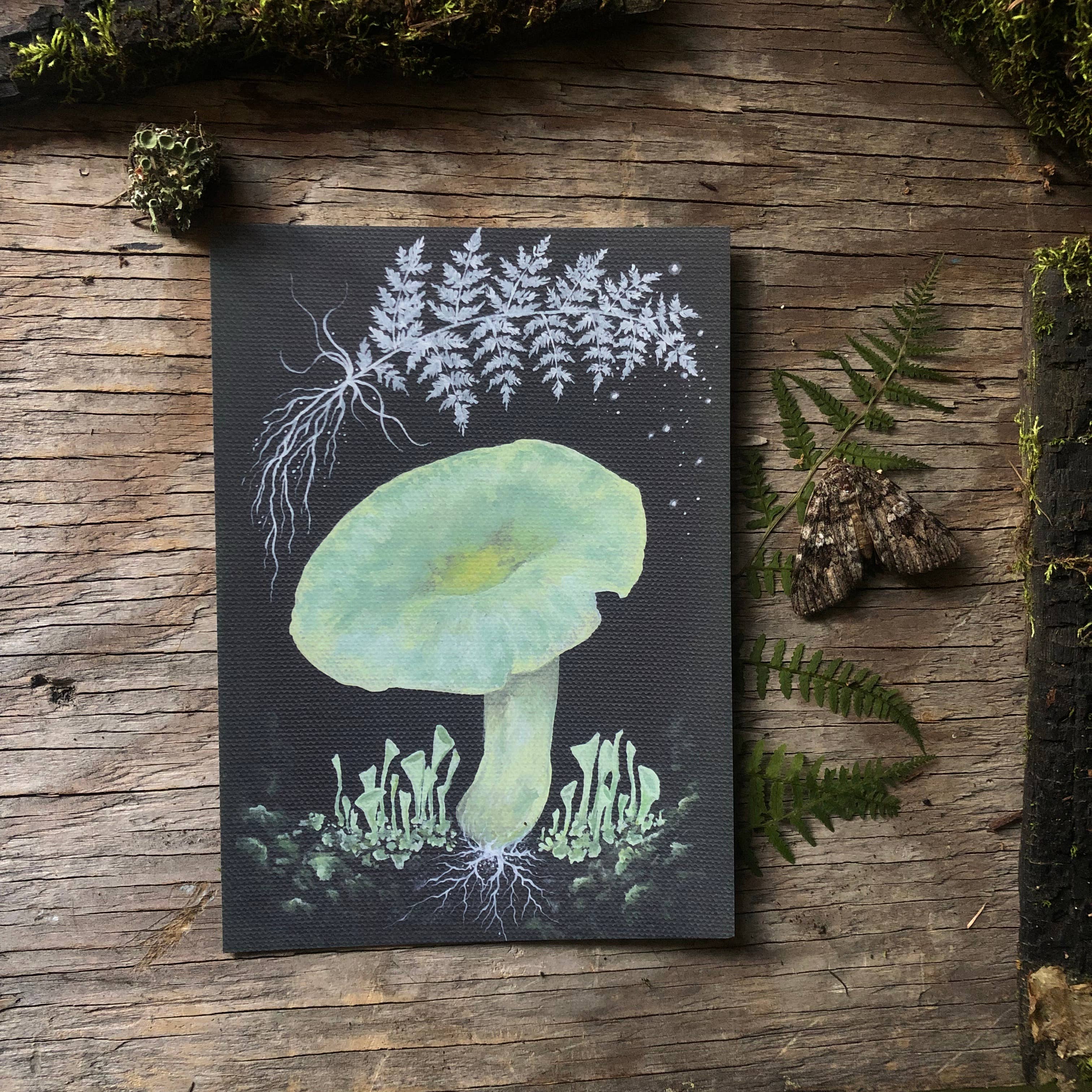 Up Moss Creek Studio - Wholesale Postcard Set - Dark Mycology Postcard Set (6)10