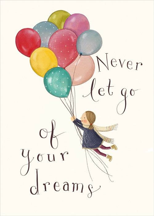 Lilac Tree Designs – Großhandel Grußkarten für den Alltag – Grußkarte "Niemals loslassen"0