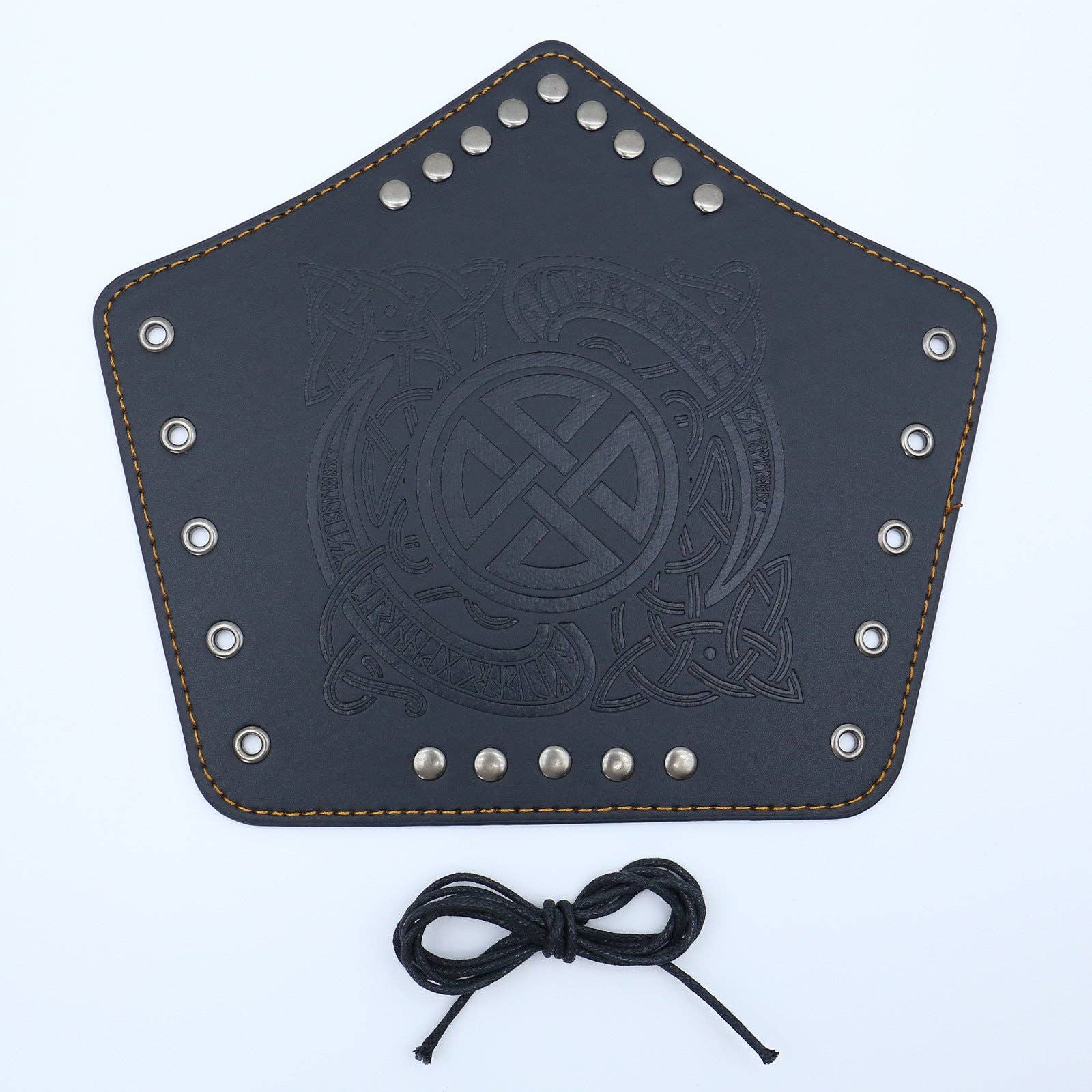 SALINA TRADING INC - Wholesale Costume – Women's - Medieval Leather Wrist Cuffs Retro Punk Arm Guards Festival Costume Accessories18