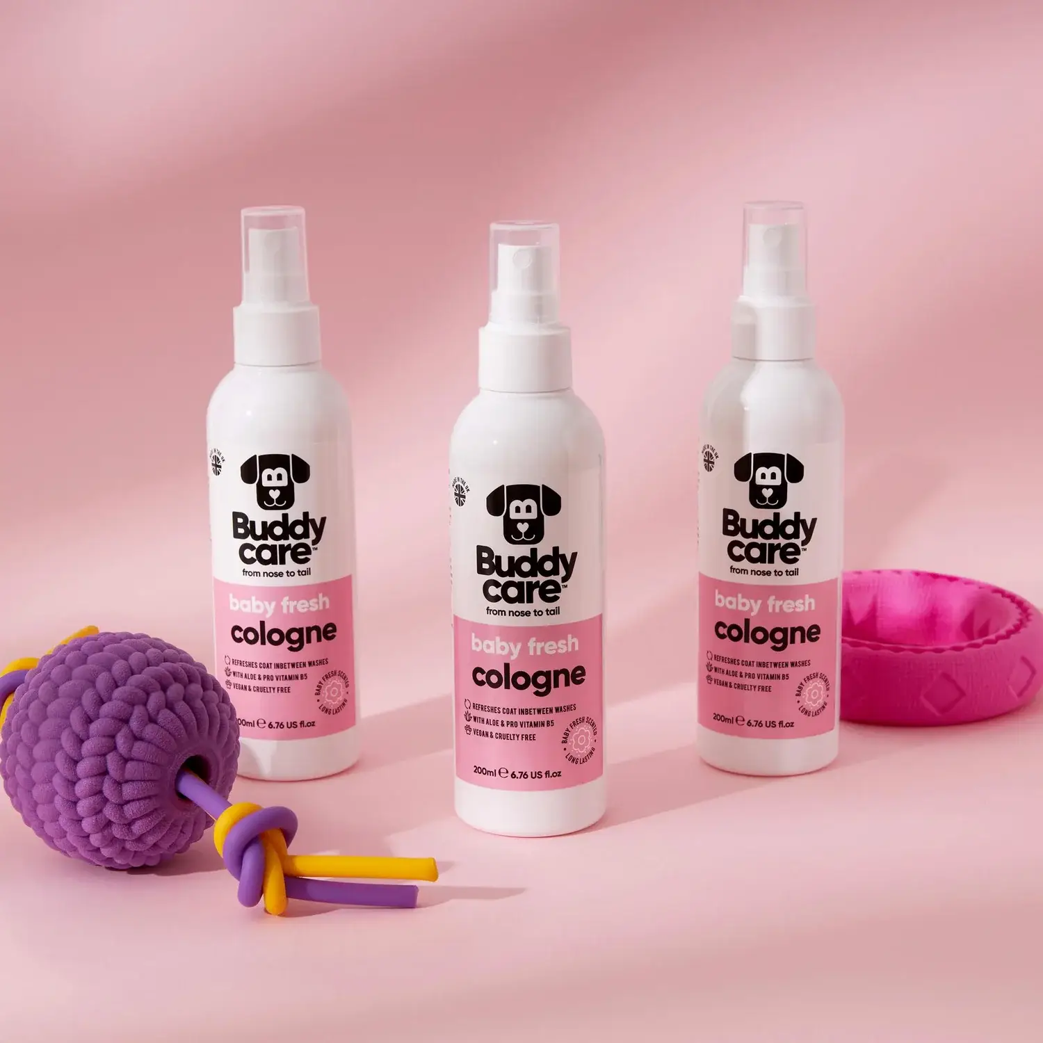 Buddycare – wholesale Pet spray – Dog – Buddycare Dog Cologne - Baby Fresh - 200ml / 6.76 fl oz2