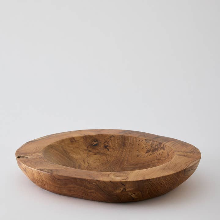 Tell Me More - Wholesale Serve Bowl - Teak bowl